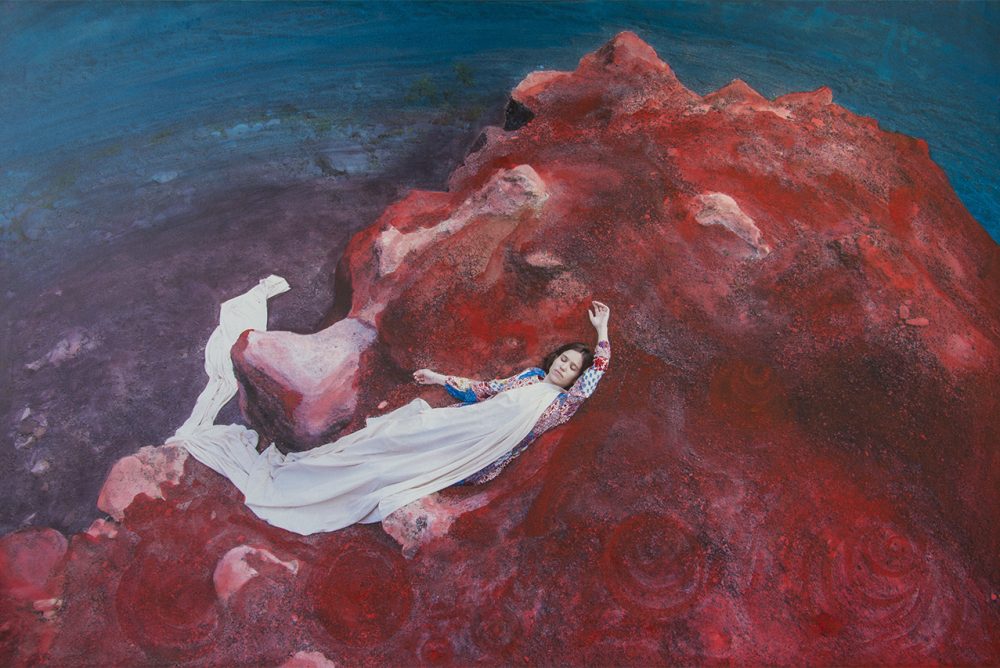 Clara-Duran-Art-Painted-Photography-Red-Dream